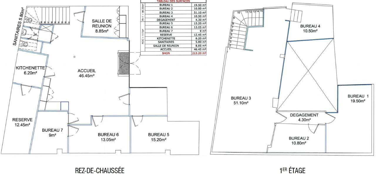 Bureau Paris 213m² Vente bureau Paris OVBUR2421943 9